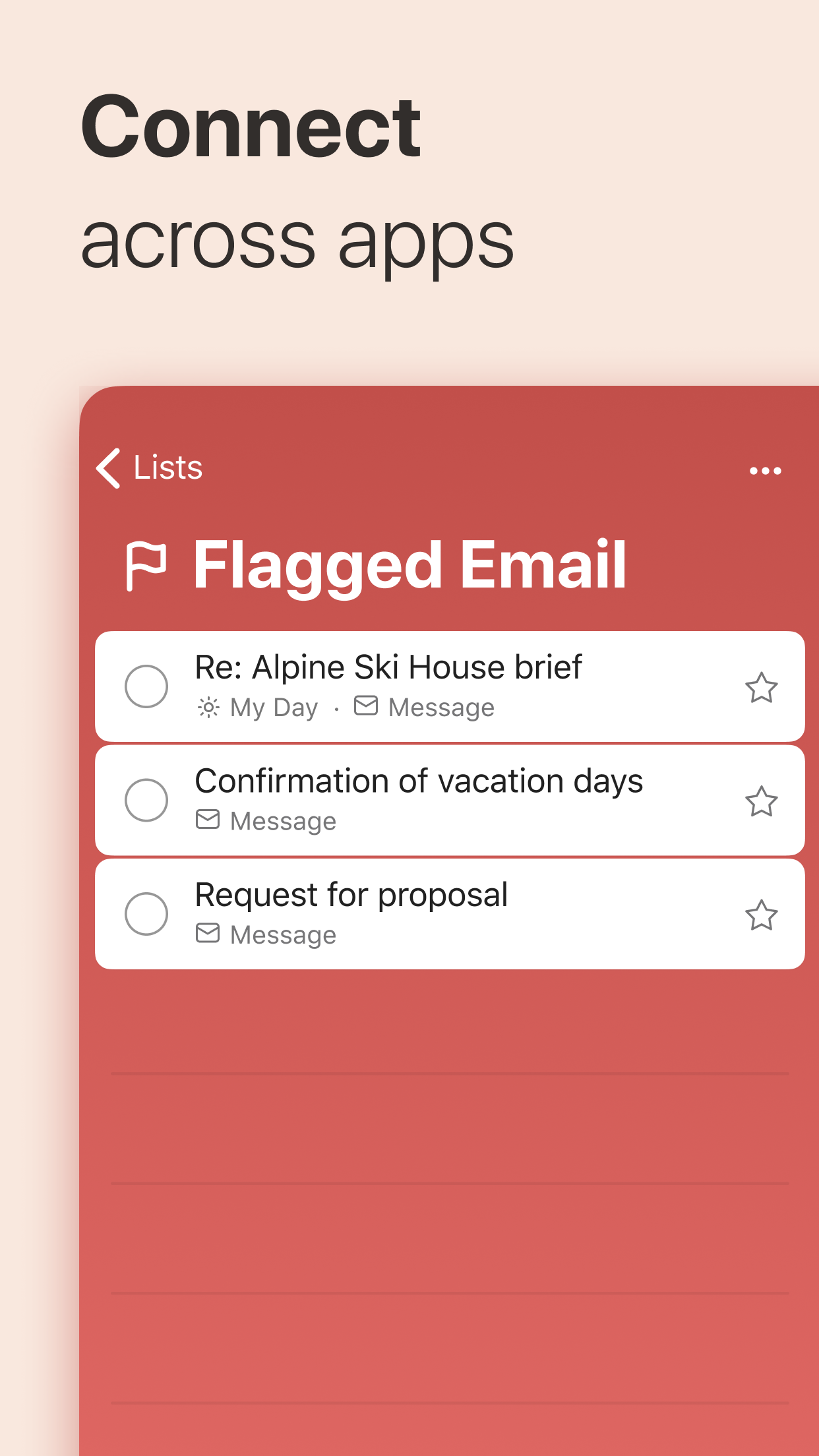 Recurring tasks, right column screenshot