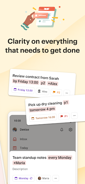 Gmail integration — right column screenshot