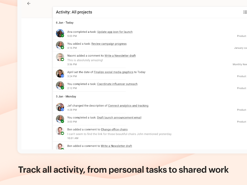 Kanban board view — right column screenshot